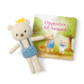 Bitty Baby® Doll #2 in Pastel Blue + Bear Friend & Board Book
