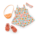 Orange You Glad It's Summer Outfit for 18-inch Dolls