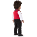 Pop of Plaid Holiday Outfit for 18-inch Dolls
