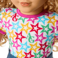 Truly Me™ 18-inch Doll #115 with curly blonde hair