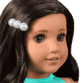 Glam Shimmering Ocean Outfit for 18-inch Dolls