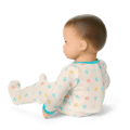 Bitty Baby® Doll #2 with brown hair in Pastel Blue