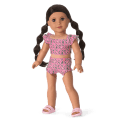 Raquel's™ Beach Outfit for 18-inch Dolls (Girl of the Year™ 2026)