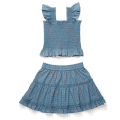 American Girl® x Hill House Home Tiny Paz Nap Set for Girls (Kirsten™ Print)