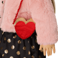 American Girl® x J.Crew Embellished Heart Purse & Accessories for 18-inch Dolls