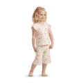 Beautiful Blooms Pajamas for Little Girls