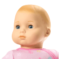 Bitty Baby® Doll #3 in Pastel Pink + Bunny Friend & Board Book