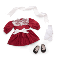 Samantha’s™ Cranberry Party Dress for 18-inch Dolls (Historical Characters)