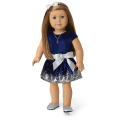 Hanukkah Celebration Outfit for 18-inch Dolls