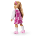 Pink & Preppy Outfit & We Heart Fashion Accessories for 18-inch Dolls
