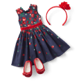 American Girl® x Janie and Jack Wrapped in Roses Party Dress for WellieWishers™ Dolls