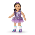 Truly Me™ #111 18-inch Doll & Practice-to-Performance Dance Set