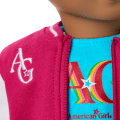 Truly Me™ 18-inch Doll #113 with curly dark-brown hair