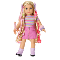 Long Hair Looks™ by Truly Me™ 18-inch Doll #133 & hair accessories
