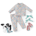 Melody’s™ Plaid Pajamas & Dog (Historical Characters)