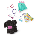 Shi-Poo Sweetie Dog for 18-inch Dolls & Fancy Pet Fashion Accessories