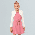 American Girl® x Something Navy Frosty Faux-Fur Shrug for Girls