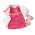 Melody’s™ Doo-Wop Dress-Up Outfit for 18-inch Dolls (Historical Characters)