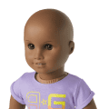 Truly Me™ 18-inch Doll #114 without hair