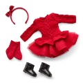CRMSN SPARKLE DRESS-WW D