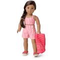 Nanea’s™ Two-Piece Swimsuit for 18-inch Dolls (Historical Characters)