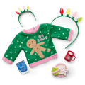 Christmas Party Sweater for 18-inch Dolls