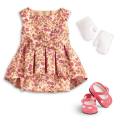 Melody’s™ Fancy Floral Dress for 18-inch Dolls (Historical Characters)