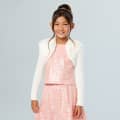 American Girl® x Something Navy Frosty Faux-Fur Shrug for Girls