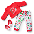 Holiday Wish List PJs for 18-inch Dolls