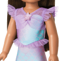 2-in-1 Sparkly Mermaid Outfit for WellieWishers™ Dolls