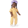Claudie's™ Yellow Bloom Pajamas for 18-inch Dolls (Historical Characters)