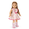 Floral Fashion Outfit for 18-inch Dolls