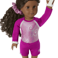Somersault Sparkle Gymnastics Outfit for 18-inch Dolls