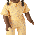 Claudie's™ Yellow Bloom Pajamas for 18-inch Dolls (Historical Characters)