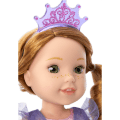 Royal Ruffles Nightie and Robe for Little Girls & WellieWishers™ Dolls