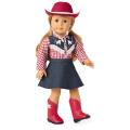 Maryellen's™ Cowgirl Costume for 18-inch Dolls (Historical Characters)