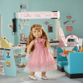 Maryellen’s™ Seaside Diner Bakery Case for 18-inch Dolls (Historical Characters)