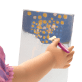 American Girl® Disney Princess Rapunzel Painting Accessories & Pascal for 18-inch Dolls