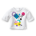 Courtney’s™ Graphic Sweatshirt for 18-inch Dolls (Historical Characters)