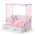 All Set for Sleepovers Canopy Bed for 18-inch Dolls