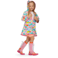 Rainy Day Raincoat for Little Girls
