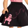 Maryellen's™ Poodle Skirt Outfit for 18-inch Dolls (Historical Characters)