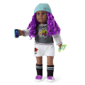 Truly Me™ Doll #91 in Girly Graffiti + Chic & Stylish Accessories