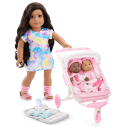 Little Bitty Baby™ Double Stroller Set for 7.75-inch Dolls