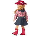 Maryellen's™ Cowgirl Costume for 18-inch Dolls (Historical Characters)