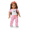 Waking Up Is Ruff PJs for Girls & 18-inch Dolls