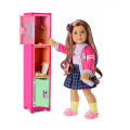 Colorful Cubbies Locker Set for 18-inch Dolls