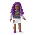 Truly Me™ Doll #91 in Girly Graffiti + Chic & Stylish Accessories