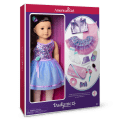 Truly Me™ #111 18-inch Doll & Practice-to-Performance Dance Set