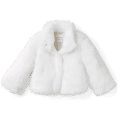 American Girl® x Janie and Jack Soft as Snow Fur Jacket for Girls